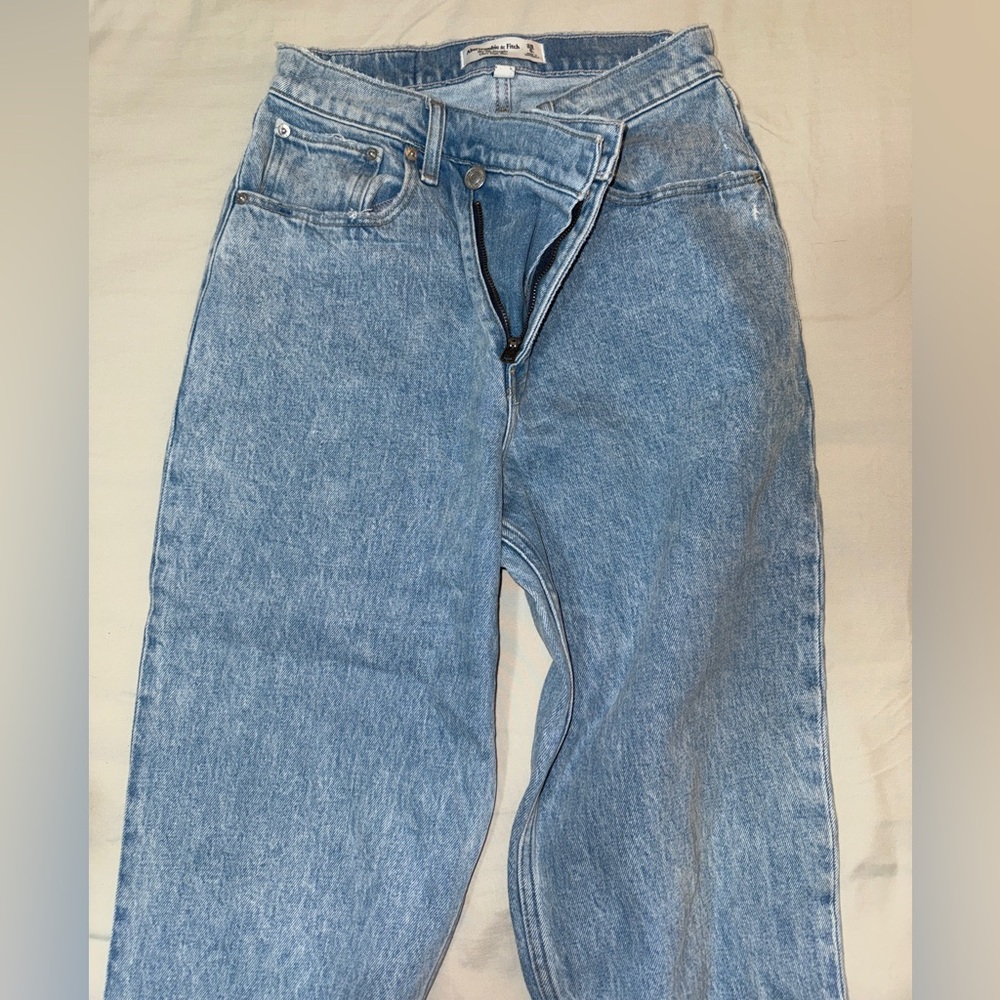 Abercrombie & Fitch Light Blue Denim Jeans